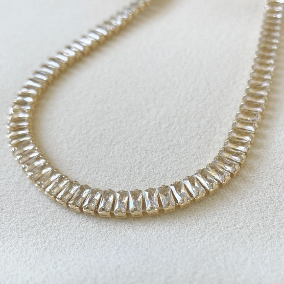 Baguette Cut Tennis Bracelet - Picture 2 of 4